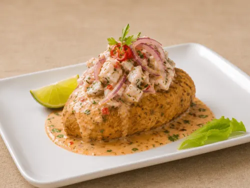 Papa Rellena Acevichada