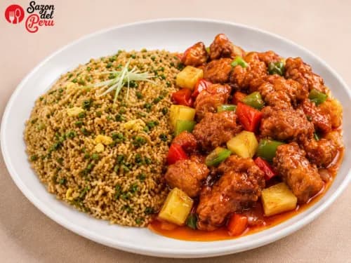 Cerdo con Piña